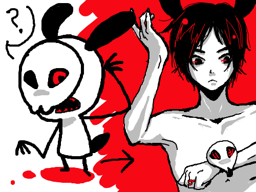 아차 : 늦어꾸나뿌 검빨은진리 스케치판 ,sketchpan