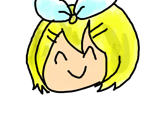 카가미네린 : 몽이입낟 스케치판 ,sketchpan