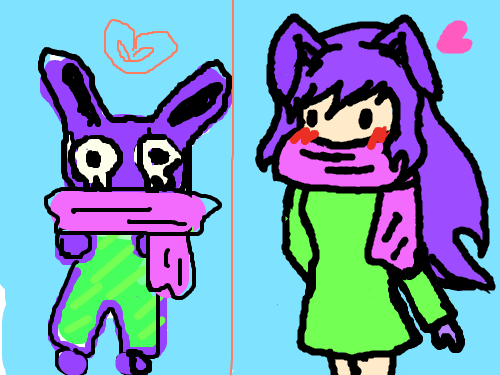 의인화 : 아 ..힘들다..;; 몇분이 걸렸지?? 스케치판 ,sketchpan