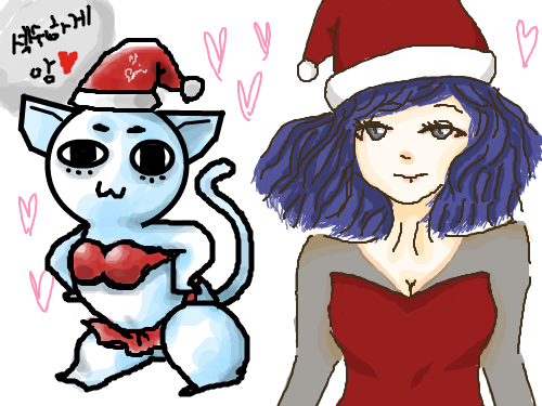 zz메리크리스마스 : 의인화!! 늦엇지만메리크리스마스~ 스케치판 ,sketchpan