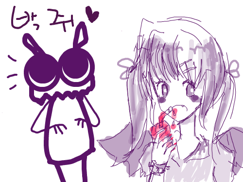 박쥐 : ........ 스케치판 ,sketchpan