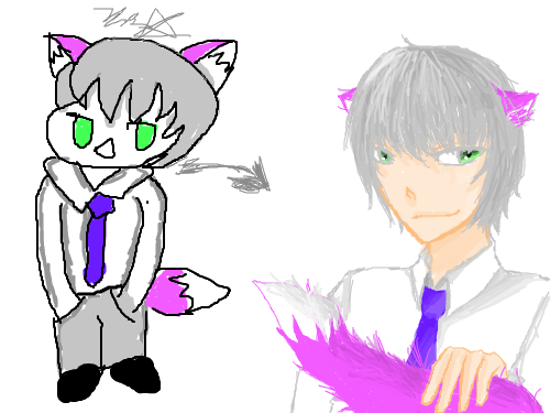 의인화(?) : 아다다다 스케치판 ,sketchpan