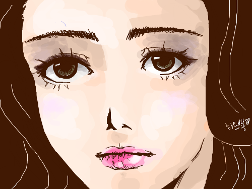 스뫀키 : 스뫼키임돵 허헣 스케치판 ,sketchpan