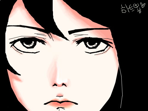 아흠. : 누가하길래해봤어요^^; 스케치판 ,sketchpan