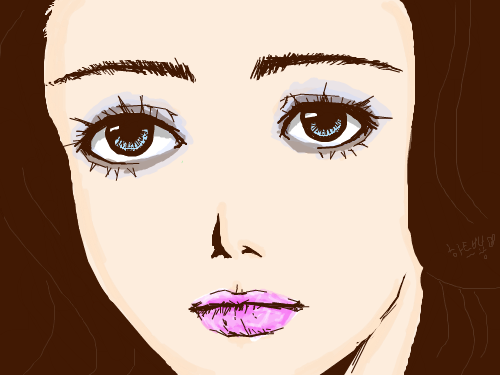 화장끝 : ㅎㅎㅎㅎ 스케치판 ,sketchpan