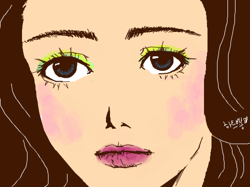 ^^ : 그.. 팝컬러인가ㅠㅠ 기억이 안나는데 그런 분위기 내보고 싶었는데 어렵네요ㅋㅋㅋ 재밌었어요~ 스케치판 ,sketchpan