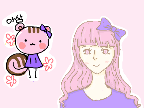 다람쥐 의인화 다 그렸어여 : 의인화 다 그렸어여 스케치판 ,sketchpan