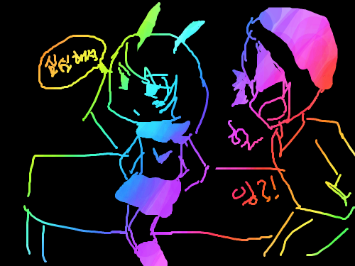 심심해서라게 : 이해해주게 거기남자. 스케치판 ,sketchpan