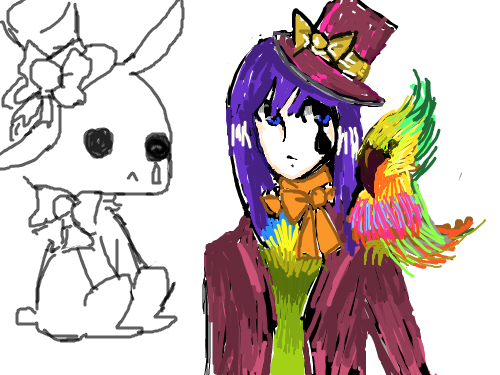 이어그리기 : 제맘대로 해봤습니다 스케치판 ,sketchpan