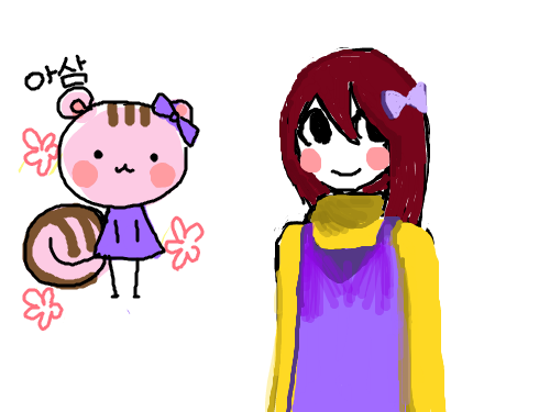 이어그리기 : 이어그려봤습니다 스케치판 ,sketchpan