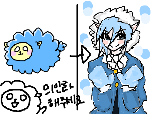 이어그리기 : ㅁㄴㅇㄴㅇㅁ 스케치판 ,sketchpan