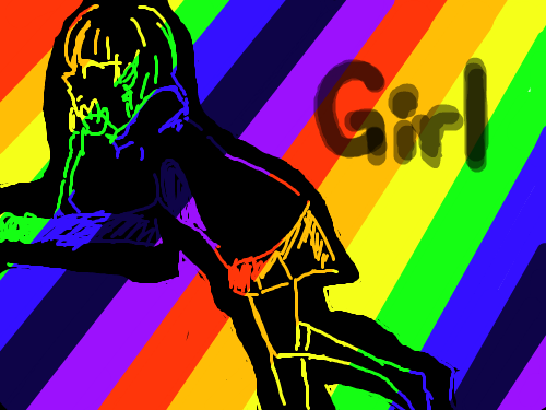 여자애 : 혁신적이네요 스케치판 ,sketchpan