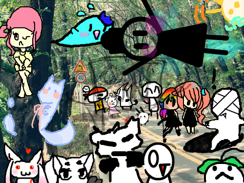 등산! : 니 도시락 내가 다 먹었음 스케치판 ,sketchpan