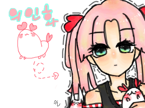 핰핰..1등놓쳣당ㅠㅠㅠ : 열시미 그렸오!!!미안하오 이따구로 그려서ㅠㅠㅠㅠㅠ헠헠손아퍼ㅠㅠㅠㅠㅠㅠㅠ언니 자케 넘겹당>3 스케치판 ,sketchpan