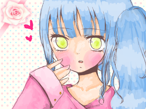 Sweet girl : Colored! 스케치판 ,sketchpan