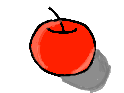 사과연습 2 : 사과연습2 스케치판 ,sketchpan