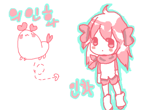 손만이님 의인화! : 시간이 많이 걸렸으니 빠르게 보시는거 추천! 스케치판 ,sketchpan