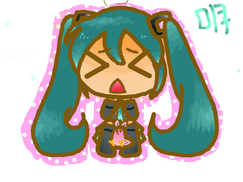 미쿠 채색!! : 재미있는 색칠공부..ㅎㅎㅎㅎㅎㅎㅎㅎㅎㅎ 스케치판 ,sketchpan