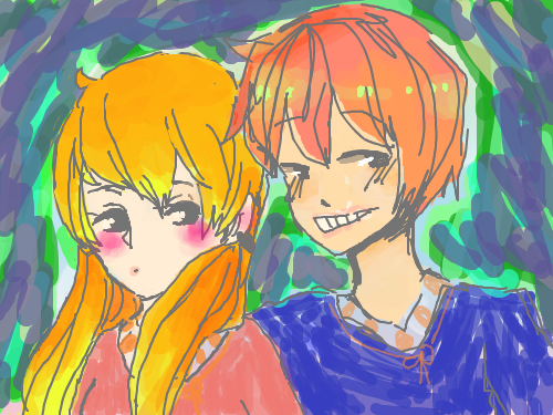 ㅇㅇ : 커플임닦 스케치판 ,sketchpan