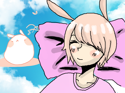 토끼토끼토끼 : 귀여운 토끼 토끼 스케치판 ,sketchpan