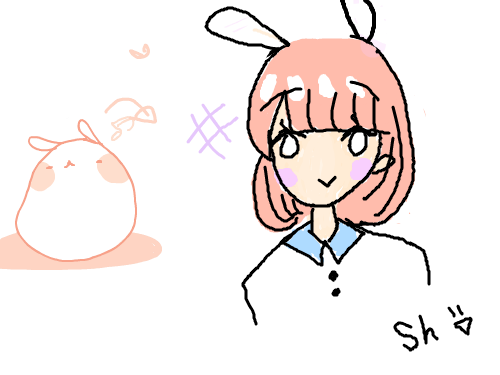 톢끼 : 깡총깡총 뛰어랏 스케치판 ,sketchpan