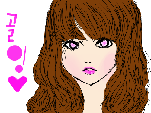 예뻐여? : 이쁜가여?이쁘면 골잉좀여! 스케치판 ,sketchpan
