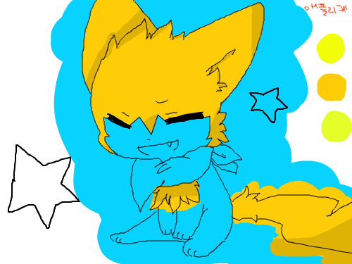 미..미안 하구먼 : 중셉이라 스케치판 ,sketchpan