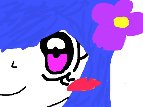 ... 소녀 : 소녀입니다. 스케치판 ,sketchpan