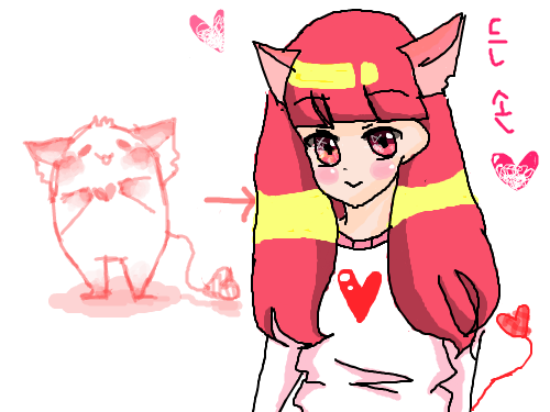 이 자캐 귀염빵빵터진다 ㅜ진심 : 역 시 난 저 주 받 은 손 이 야 스케치판 ,sketchpan