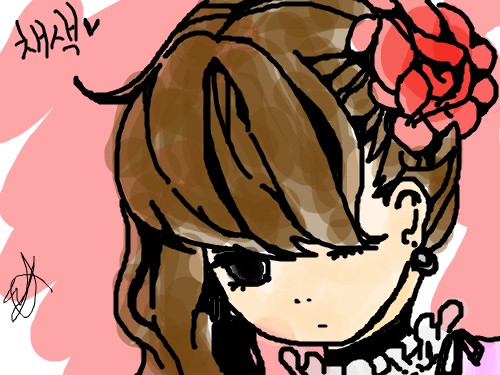 채색 : 채새새개래채새ㅐㄱ 스케치판 ,sketchpan