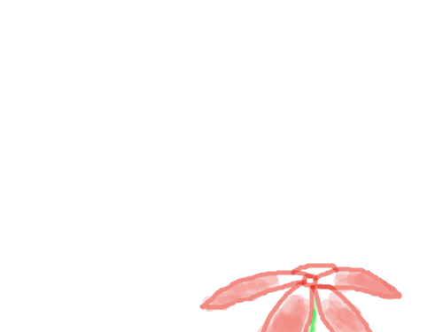 꽃을 그려주세요 : 자신이 그리는 꽃을 그려주세요. 스케치판 ,sketchpan