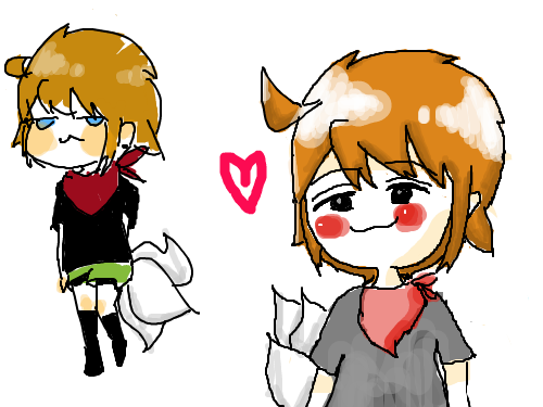 의인화 : ㅎㅎ뭐니님 의인 스케치판 ,sketchpan