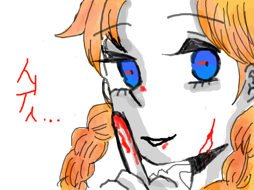 쉿.. : 그냥 울적 스케치판 ,sketchpan