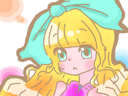 ㅊ........채색 했어요 : 망친듯;; 스케치판 ,sketchpan