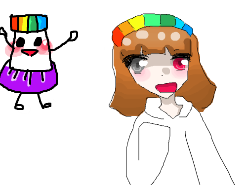 무지개 : 갑자기 귀찮아 졌어요 죄송하빈다 스케치판 ,sketchpan