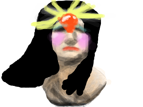 인디언 추장 딸 : ...그냥... 스케치판 ,sketchpan