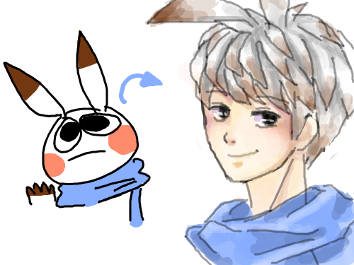 의인화 : 죄송.. 스케치판 ,sketchpan