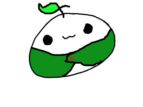 끄읕 : 청포도맛 경단 스케치판 ,sketchpan