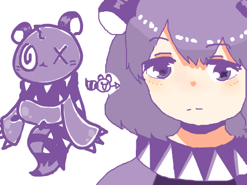 의인화 : 의인화완료 스케치판 ,sketchpan