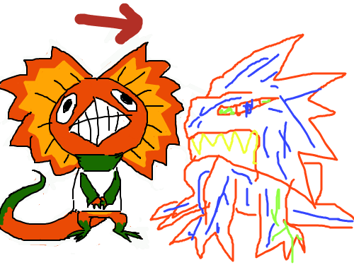 드래곤 : 몬스터다 스케치판 ,sketchpan