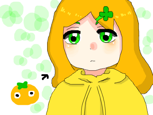 의인화 : 과일향기 스케치판 ,sketchpan