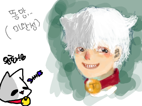 똥망 : 또옹망... 스케치판 ,sketchpan