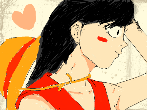 여화 : 퀄리티높이기귀찮음 스케치판 ,sketchpan