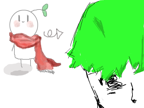 새싹이 : 쩡드쇼쩡쀓 스케치판 ,sketchpan