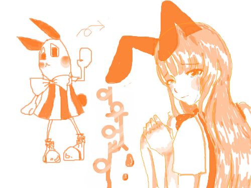 의인화 : 애써 괜찮은척...하는 모습을 그릴려했는데..음 스케치판 ,sketchpan