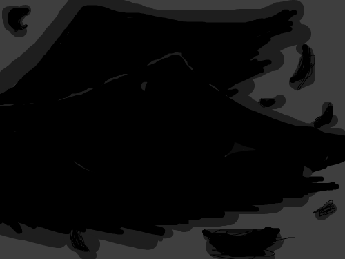 악마 : 악마의 날개를 스케치판 ,sketchpan