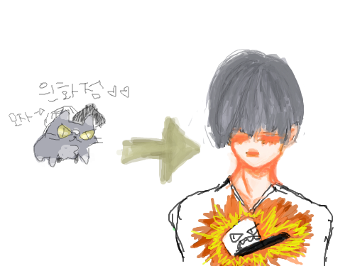 한개더 : 얼굴이개똥ㄱㅏㅌ아! 스케치판 ,sketchpan