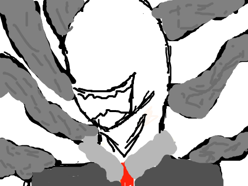 잘못그린슬렌더맨(아직초보) : 슬렌더맨을그린겁니다 스케치판 ,sketchpan