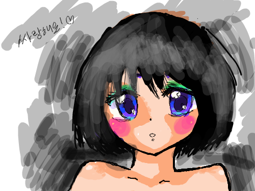 존못 색칠 : 비루한 색칠.. 아직 라이브 캔버스 스케치판 색칠에 익숙하지 않아요....ㅜㅜㅜㅜㅜ 죄송합니다. 그림을 망쳣네요ㅠㅠㅠ 스케치판 ,sketchpan