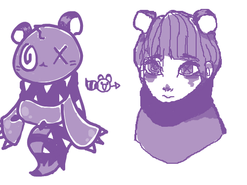 남자 : 의인화지움 스케치판 ,sketchpan